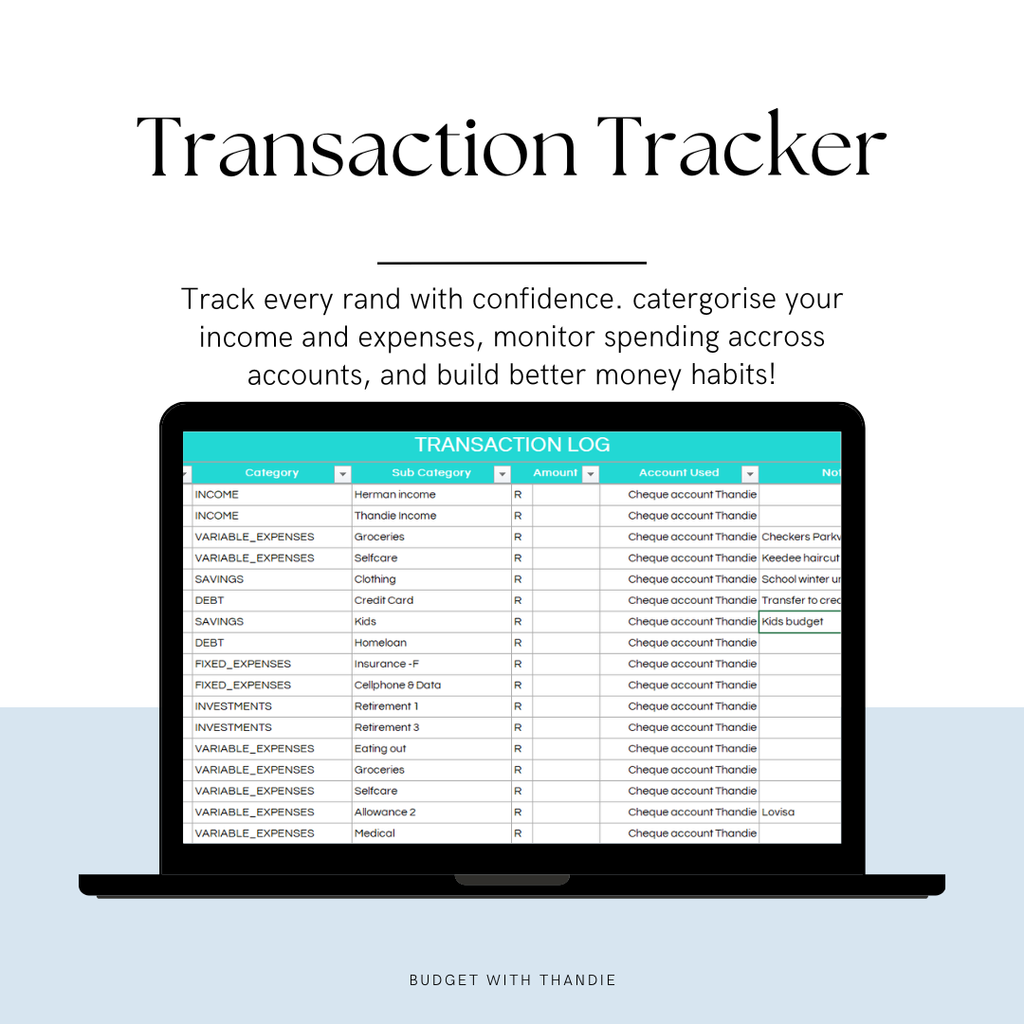 The Family Finance Planner (excel)