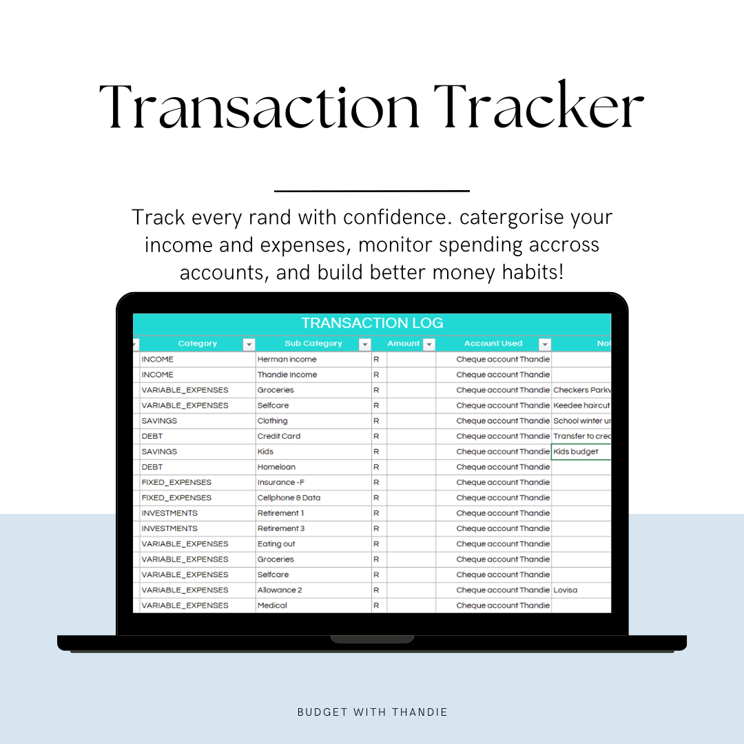 The Family Finance Planner (excel)